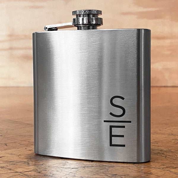 Walnut Wood Flask with Custom Engraving Option - The Wood Reserve