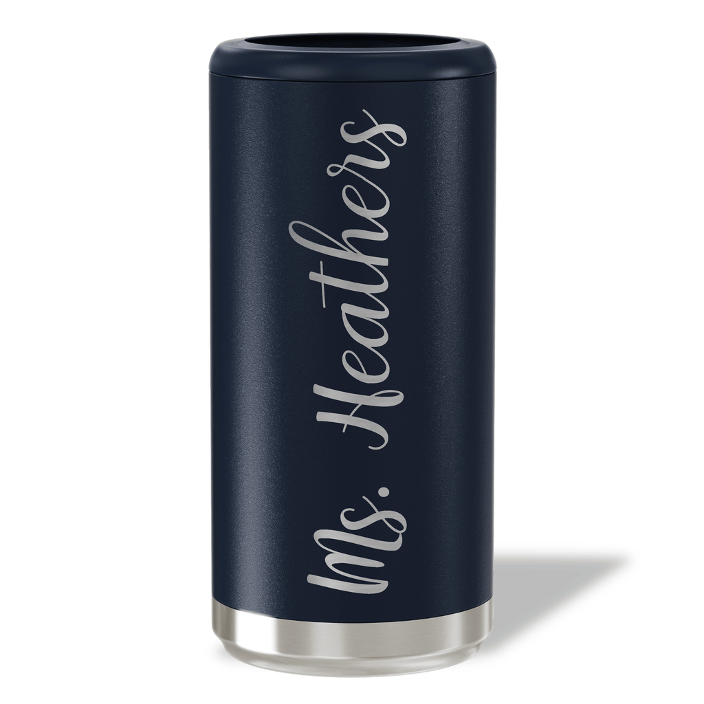 Skinny Can Cooler Matte Midnight Blue