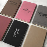 Leatherette Journal - Pink
