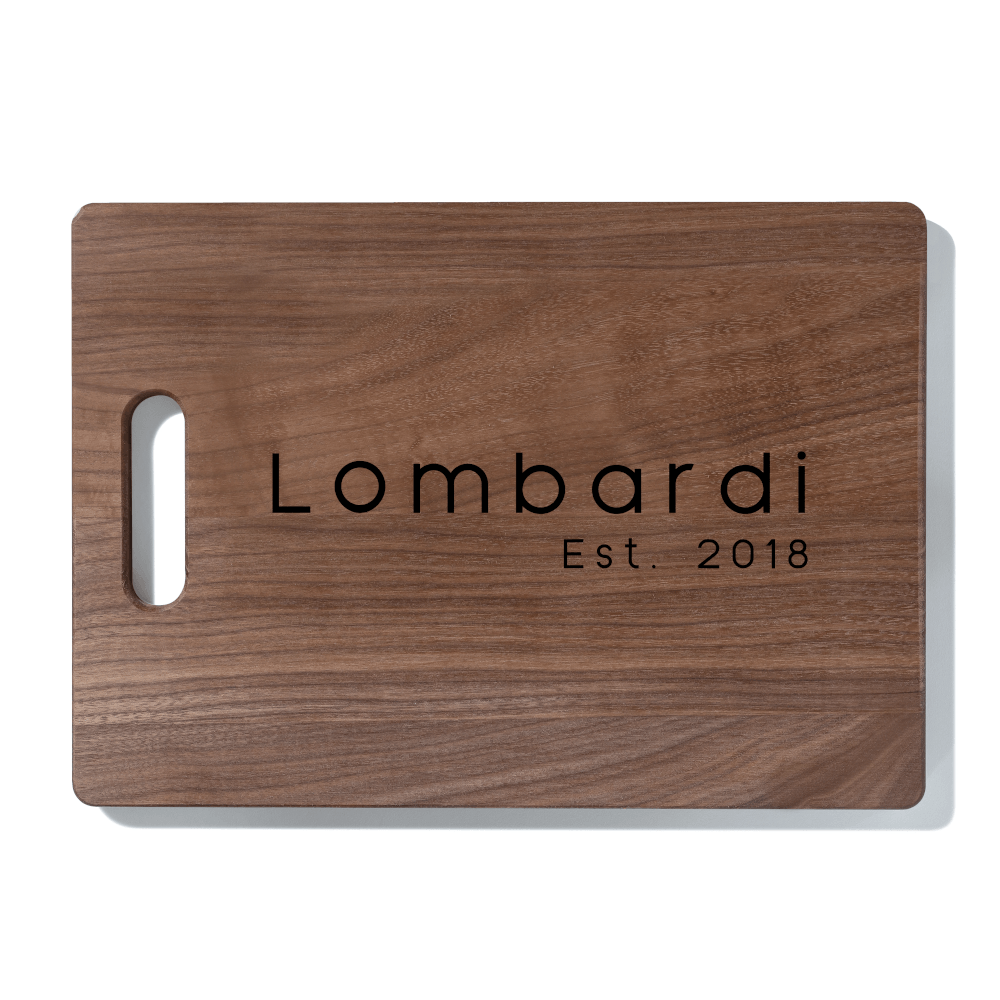 Custom Engraved Large Wooden Serving Boards