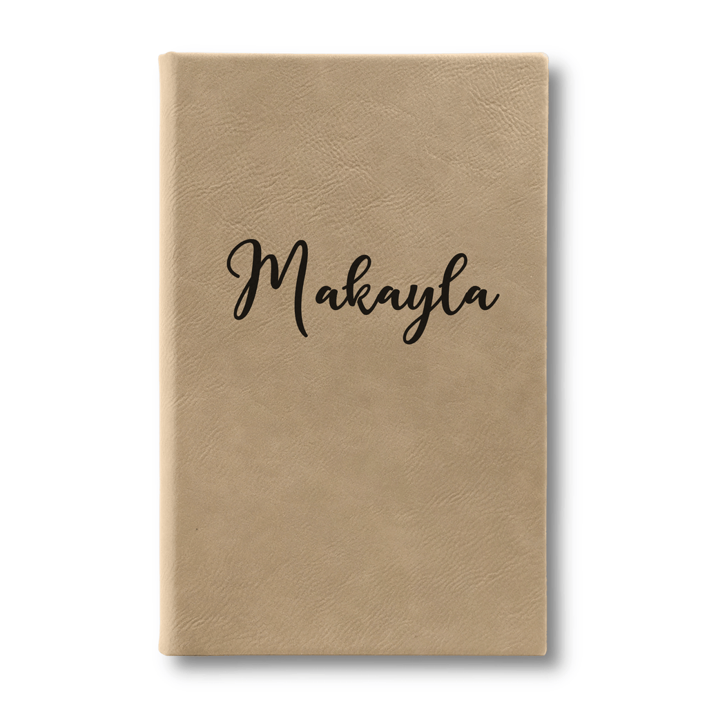 Light Brown Leatherette Journal