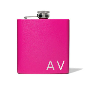 Pink Painted Flask