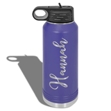 Purple 32oz Water Bottle