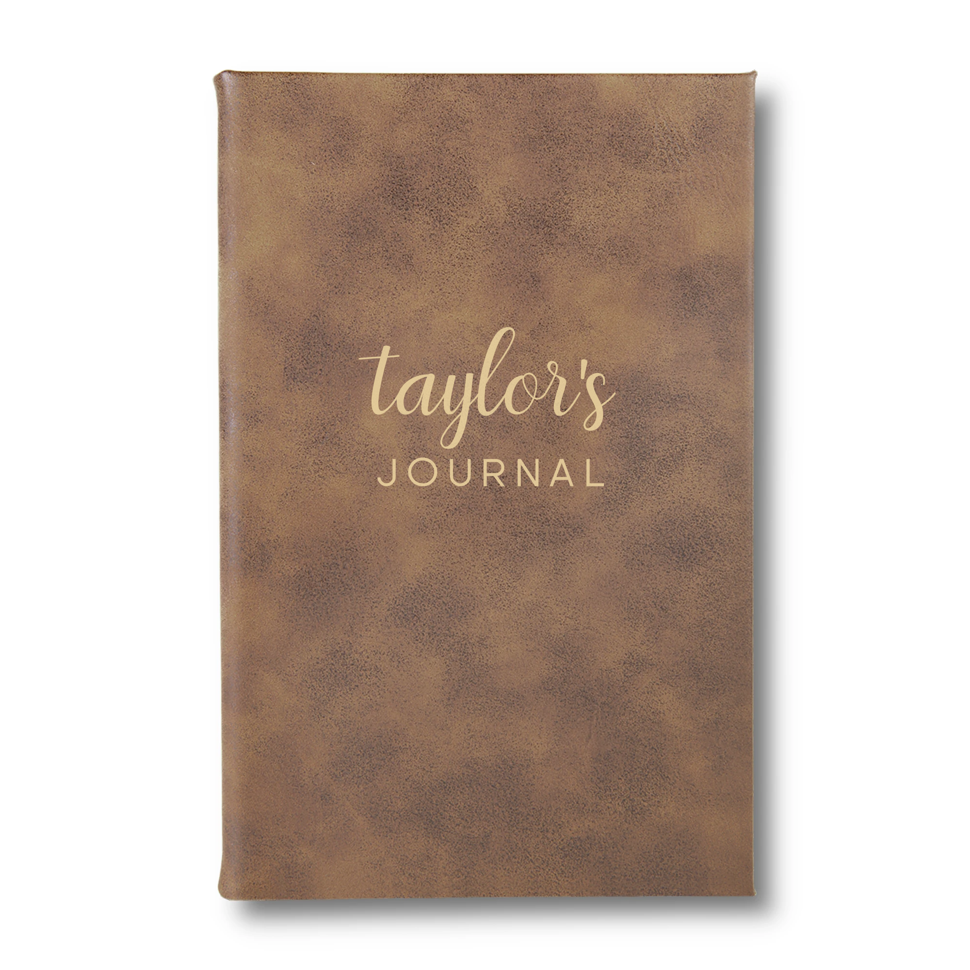 Rustic Leatherette Journal